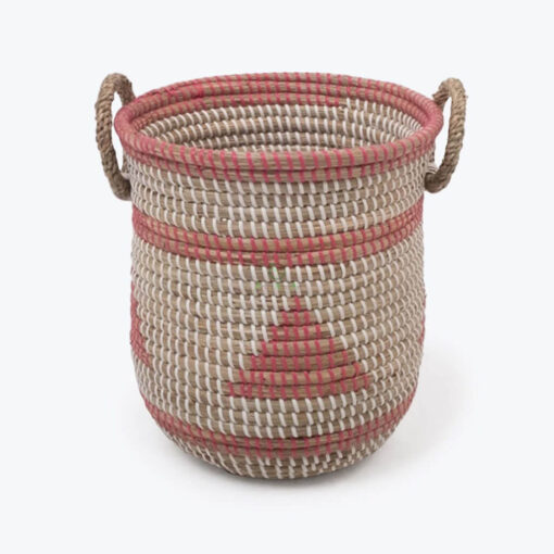 Seagrass Indoor Plant Pots with Handles SG 09 05 453 01 M