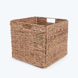 water hyacinth cube storage basket from only $7.80