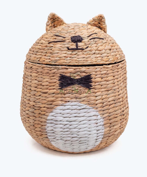 Animal Shaped Wicker Baskets With Lid Wholesale
