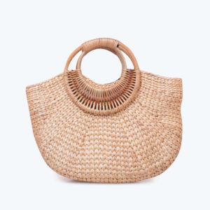 Vietnam Suppliers Handcrafted Woven Shopping Bags With Handles