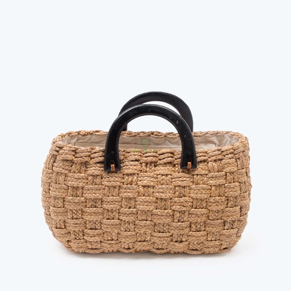 Handmade Water Hyacinth Shopping Handbag