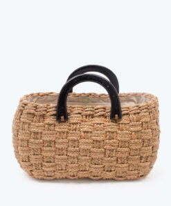 Handmade Water Hyacinth Shopping Handbag