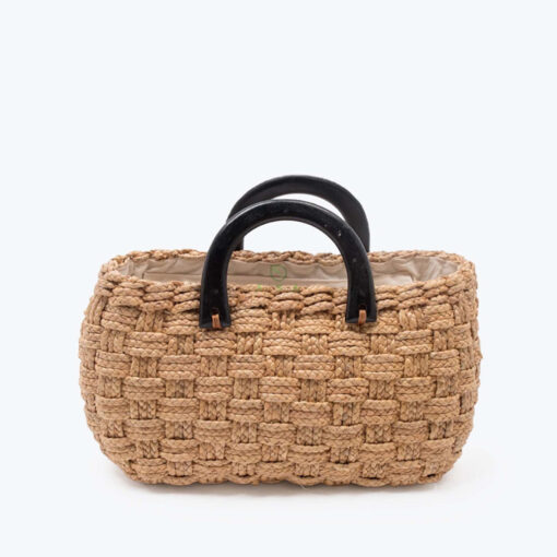 Handmade Water Hyacinth Shopping Handbag