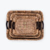 Water Hyacinth Hamper Trays Wholesale With Handles W 06 05 338 01