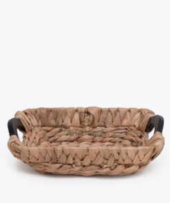 Water Hyacinth Hamper Trays Wholesale With Handles W 06 05 338 01
