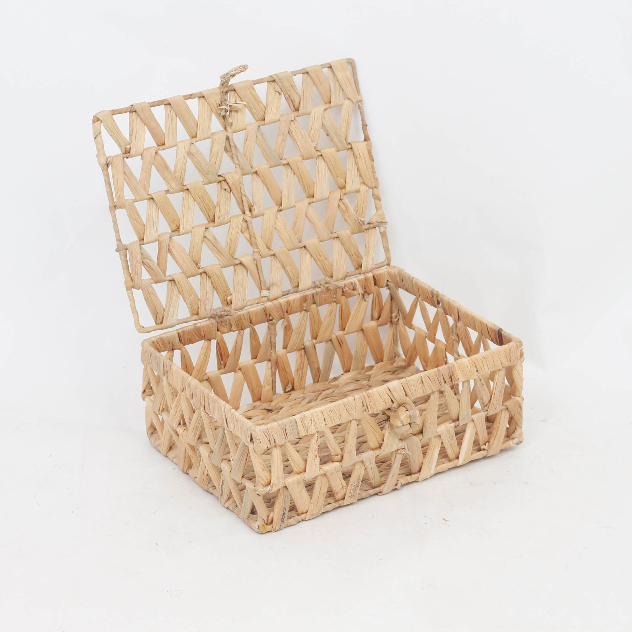 Water Hyacinth Storage Box With Hinged Lid at Anthony Marroquin blog