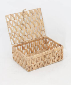 Water Hyacinth Storage Box With Hinged Lid Bulk