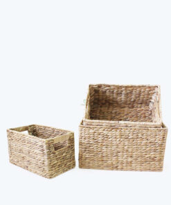 Wholesale Water Hyacinth Storage Bins With Hanndles W 06 05 170 1