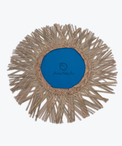 Woven Seagrass Lamp Shade With Handles SG 06 21 003 01