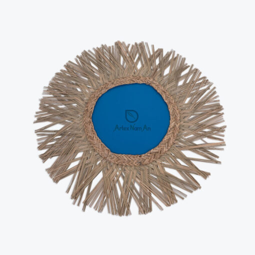 Woven Seagrass Lamp Shade With Handles SG 06 21 003 01