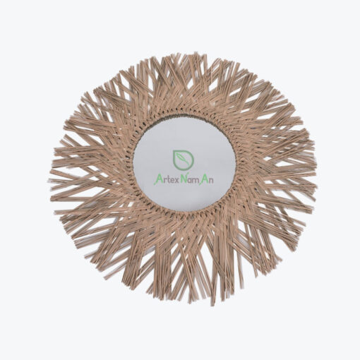 Woven Seagrass Lamp Shade With Handles SG 06 21 003 01