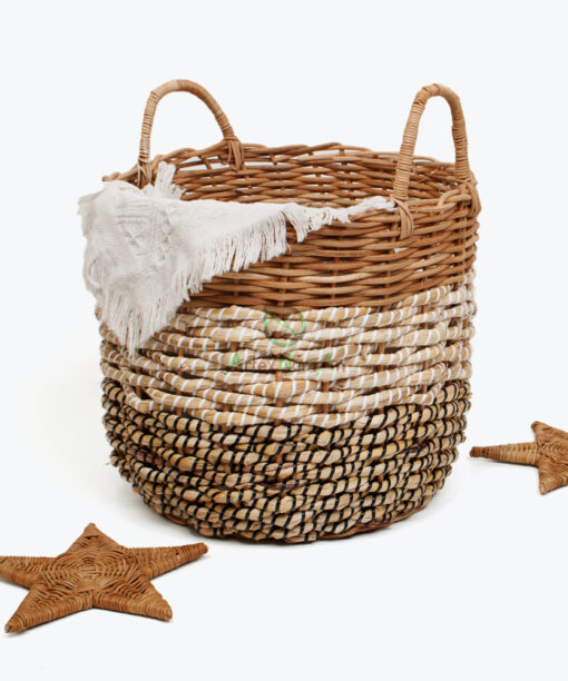 Banana Basket Bin With Handles BN02