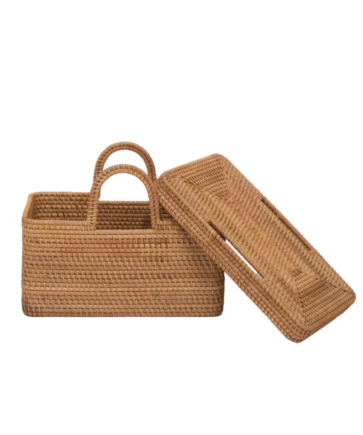 Shop Wholesale Natural Rattan Storage Basket with lid and premium design for modern room organization. Ideal for home, office, HORECA and retail spaces. We welcome bulk orders, OEM/ODM collaborations, and private label projects for retailers, wholesalers, sourcing agents, and HORECA buyers.
