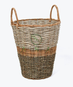 Large Seagrass Basket Bin With Handles SG0100011101