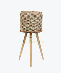 Seagrass Planter With Removable Stand