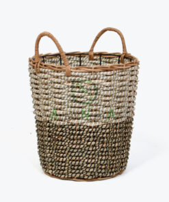 Seagrass Basket Bin With Handles SG0100011001