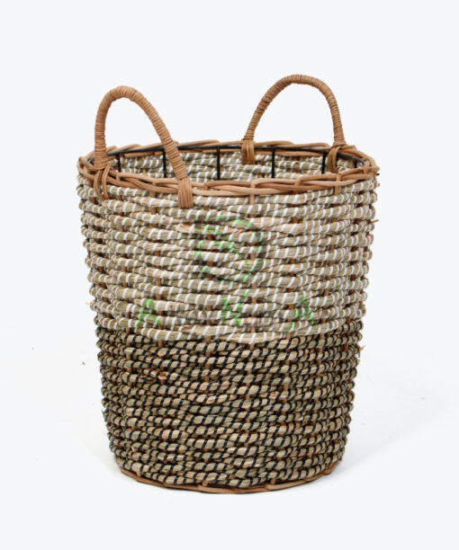 Seagrass Basket Bin With Handles SG0100011001