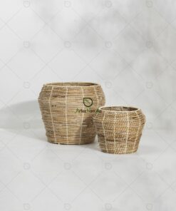 Wicker Banana Plant Pot