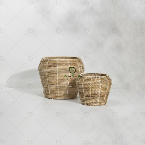 Wicker Banana Plant Pot
