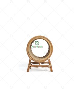 Round Cat Bed House Wood Shelf