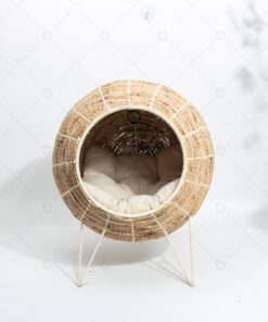 Round Cat Cave with Stand
