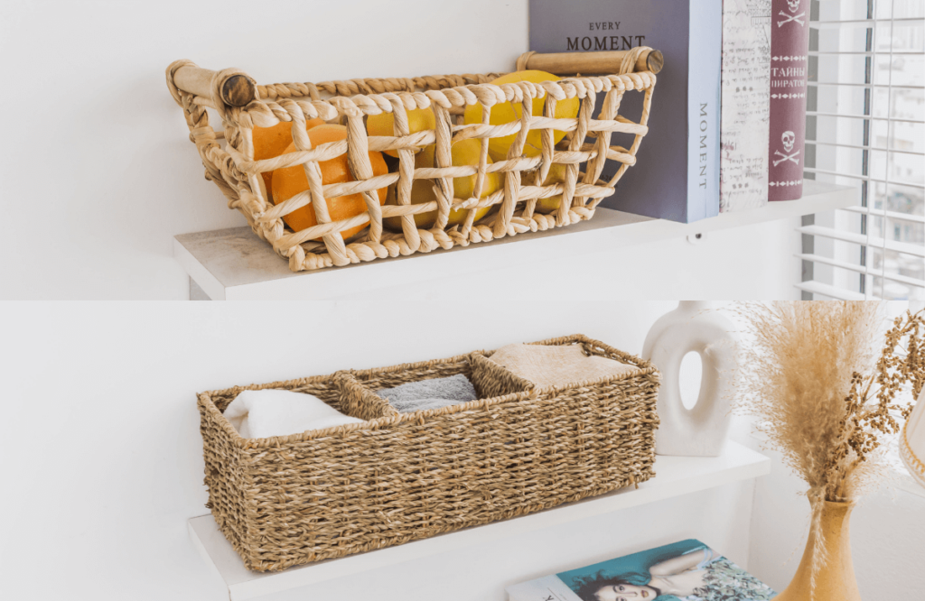 Water hyacinth vs Seagrass Homewares Differences