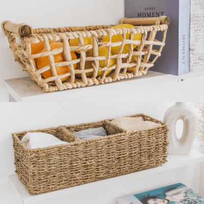 Water hyacinth vs Seagrass Homewares Differences