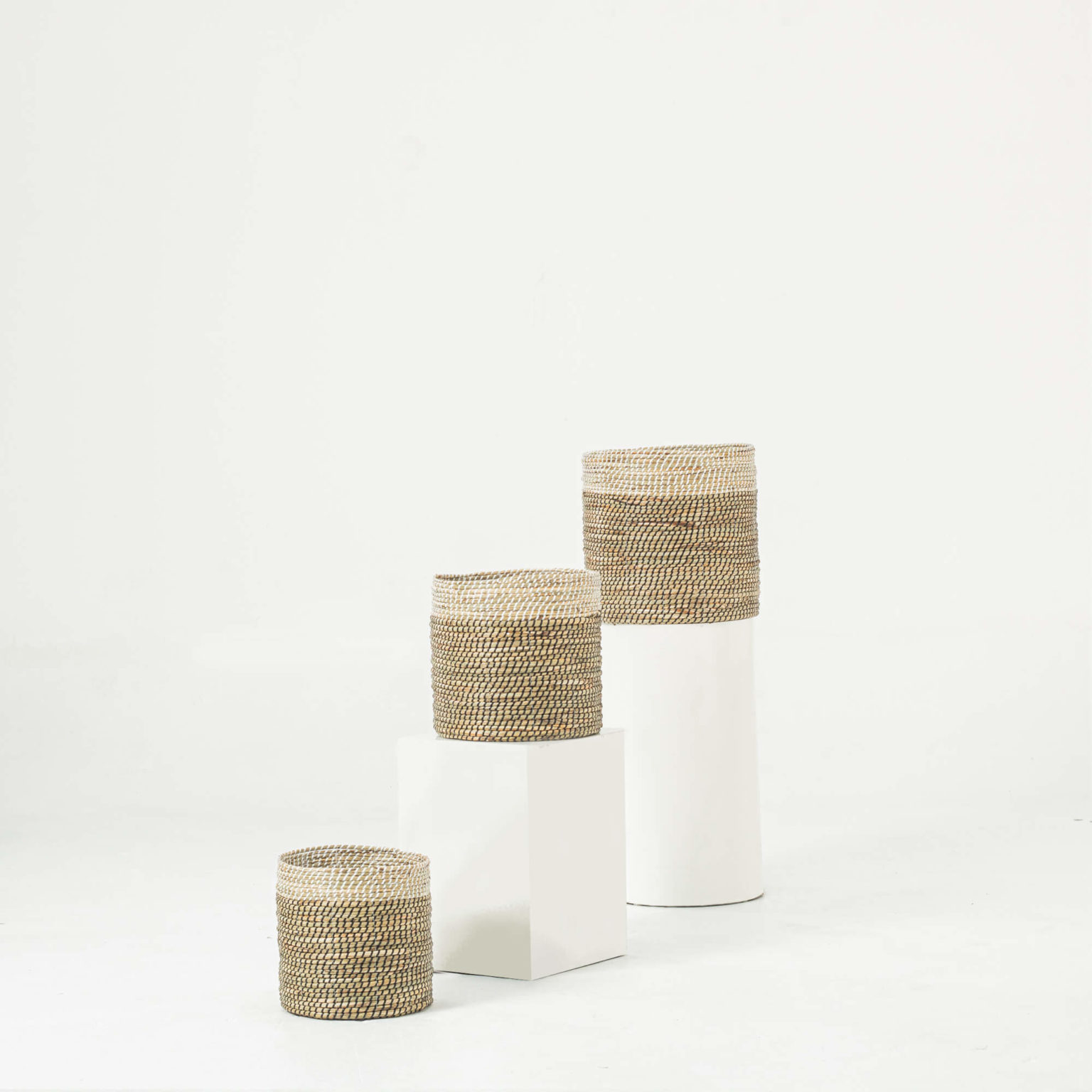 Natural Seagrass Banana Wicker Planters Indoor Wholesale