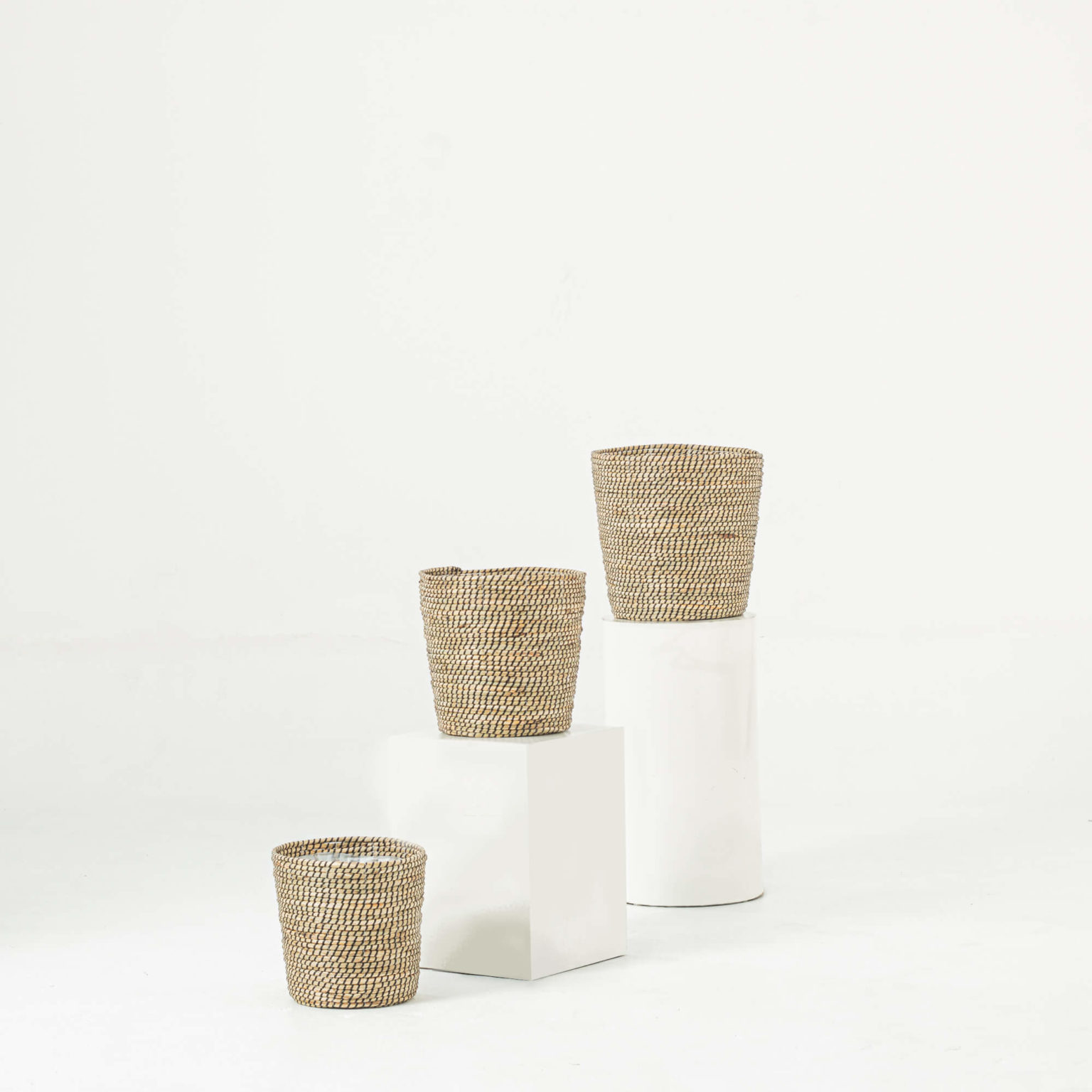 Natural Seagrass Banana Wicker Planters Indoor Wholesale