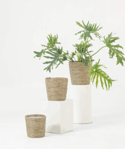 Seagrass Taper Scandinavian Plant Pots Wholesale