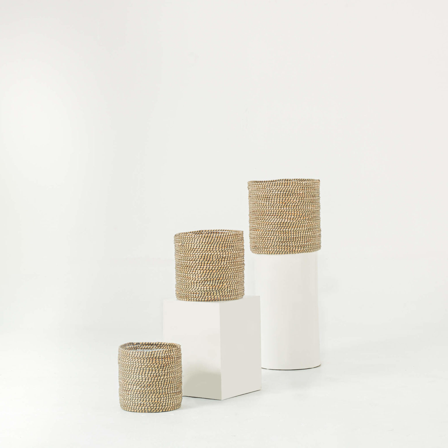 Natural Seagrass Banana Wicker Planters Indoor Wholesale