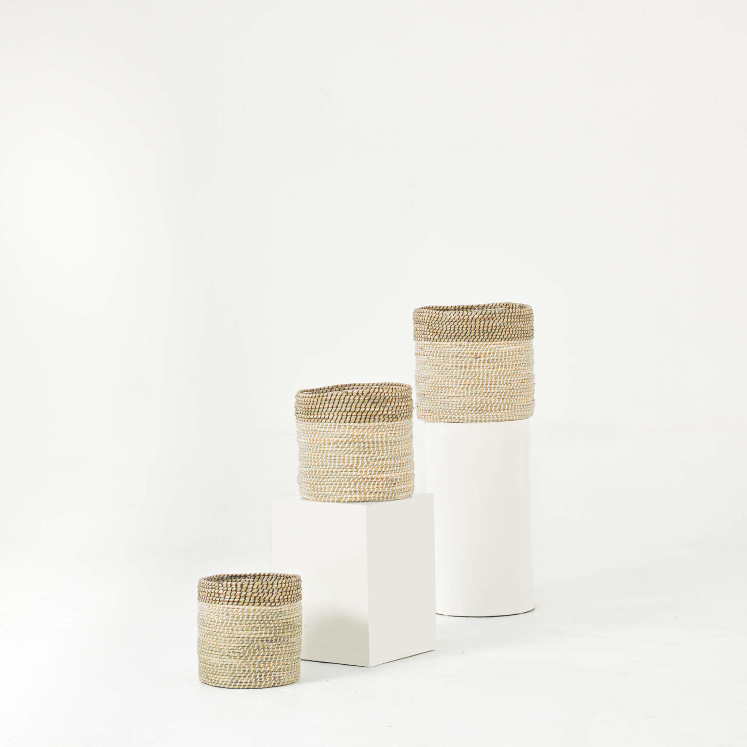 Natural Seagrass Banana Wicker Planters Indoor Wholesale