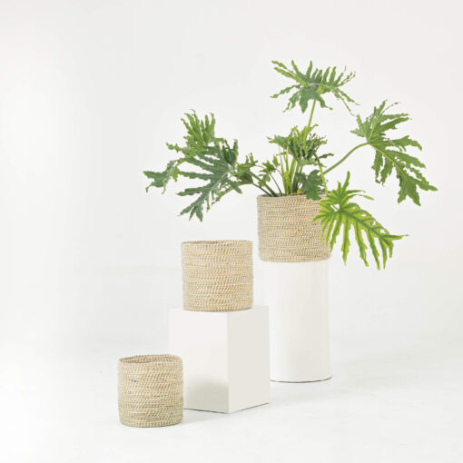 Minimal Woven Seagrass Baskets For Plants Wholesale