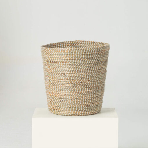 Seagrass Woven Taper Scandinavian Plant Pots Wholesale