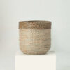 Two-color Seagrass Scandinavian Plant Pots Wholesale
