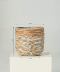Natural Seagrass Banana Wicker Planters Indoor Wholesale