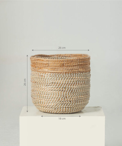 Natural Seagrass Banana Wicker Planters Indoor Wholesale