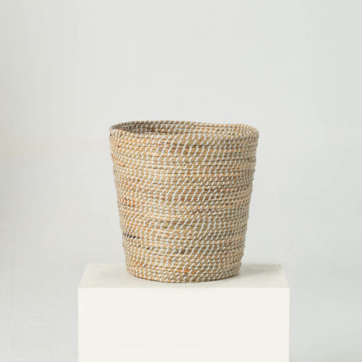 Seagrass Woven Taper Scandinavian Plant Pots Wholesale