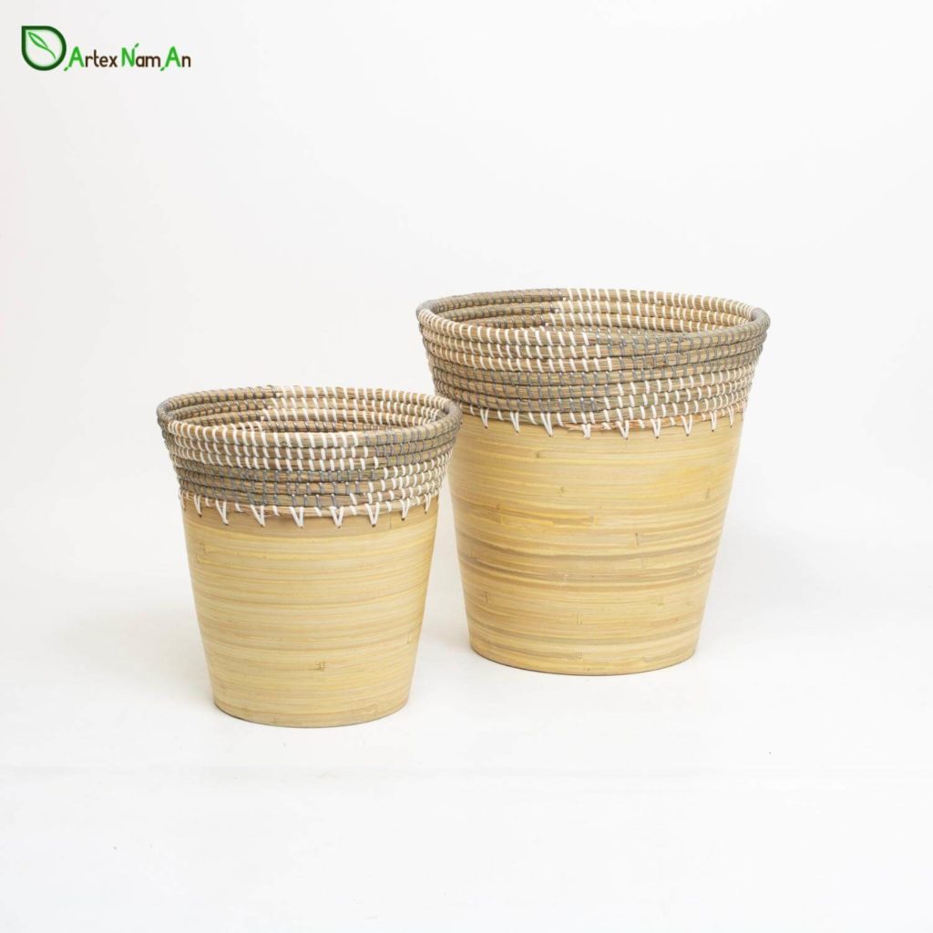 wicker pots for plants wholesale