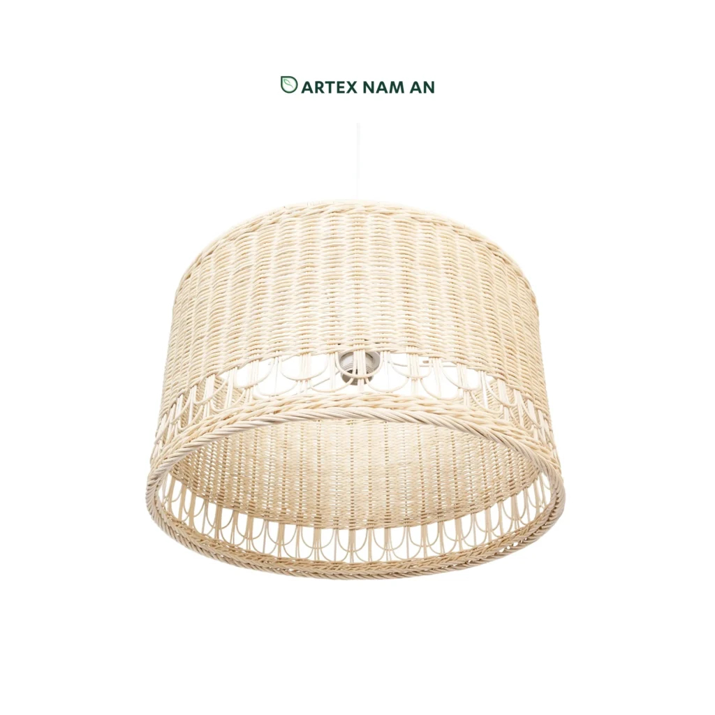 Buy Wholesale Rattan Lampshade/Pendant Lamp in white for Scandinavian, farmhouse, and contemporary décor projects. We welcome bulk orders, OEM/ODM collaborations, and private label projects for retailers, wholesalers, sourcing agents, and HORECA buyers.