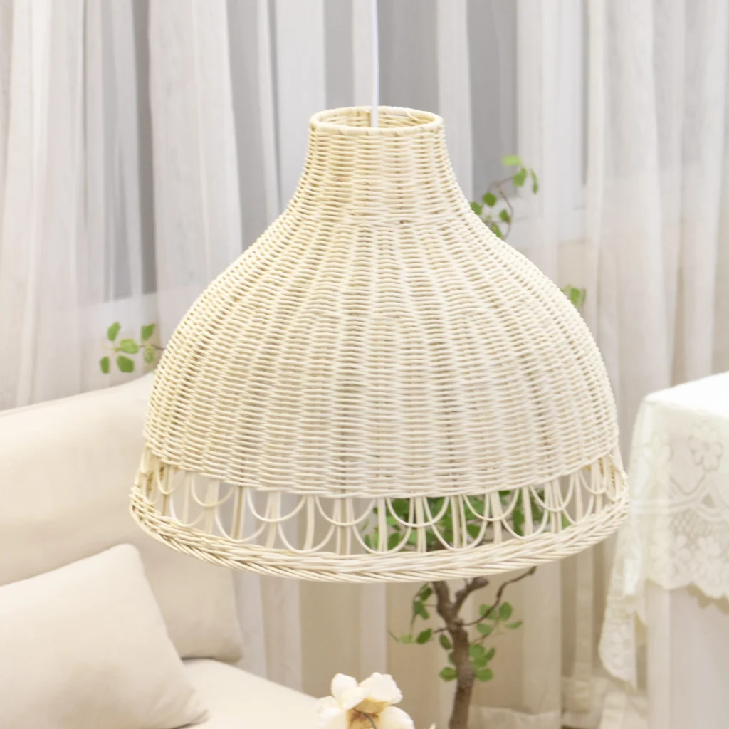 Buy Wholesale Rattan Lampshade/Pendant Lamp in white for Scandinavian, farmhouse, and contemporary décor projects. We welcome bulk orders, OEM/ODM collaborations, and private label projects for retailers, wholesalers, sourcing agents, and HORECA buyers.