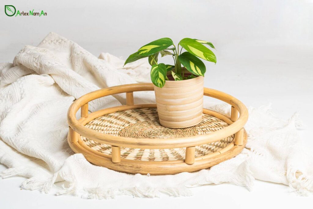 Rattan wicker material home goods wholesale