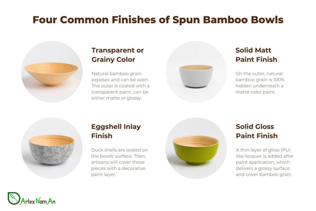 Spun Bamboo Wholesale Bamboo Fiber Salad Bowl
