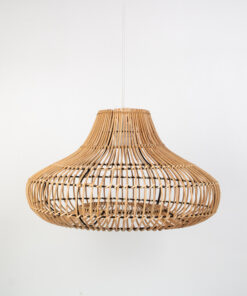 woven rattan lamp shade
