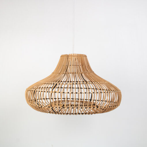 woven rattan lamp shade