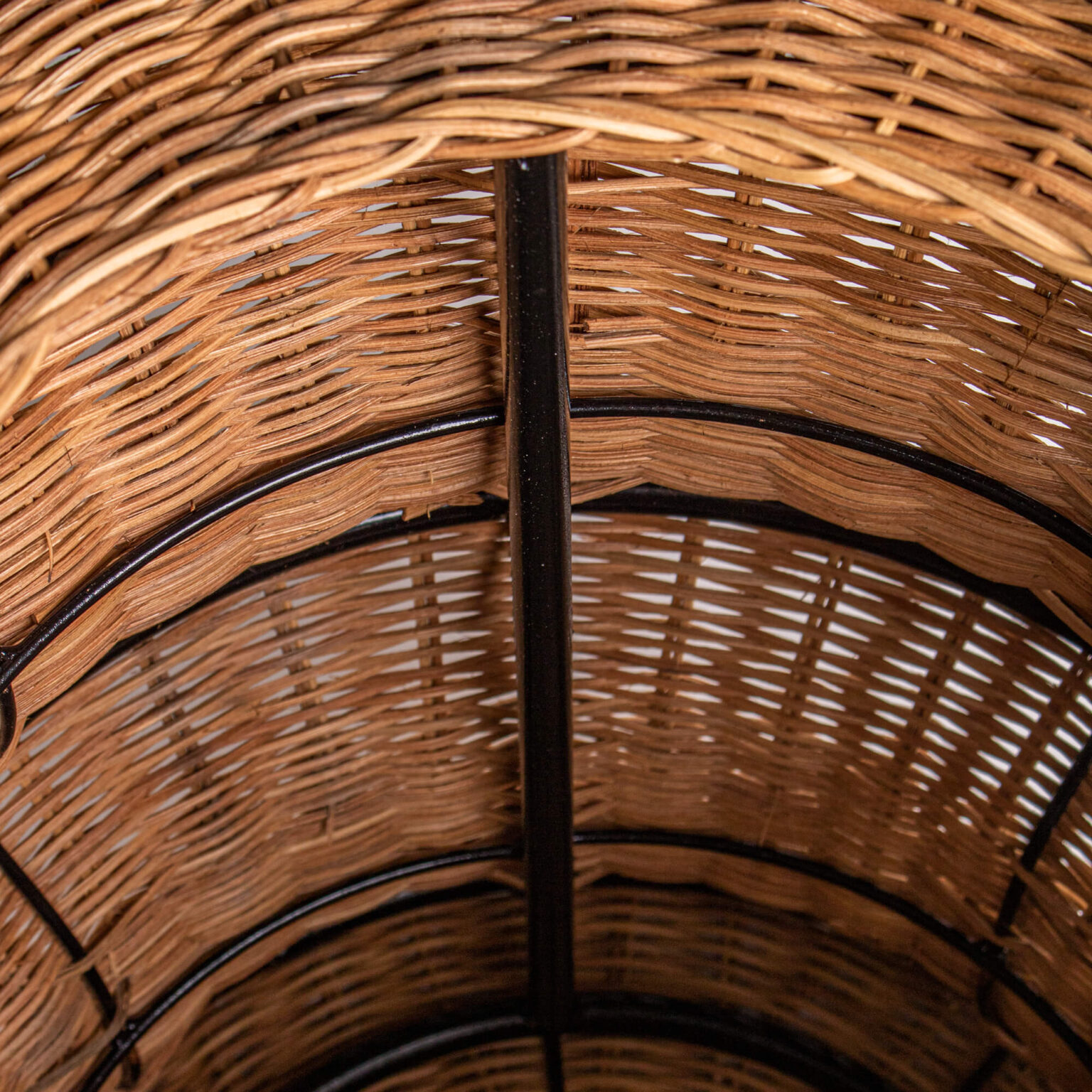 Natural Rattan Lupe End Table