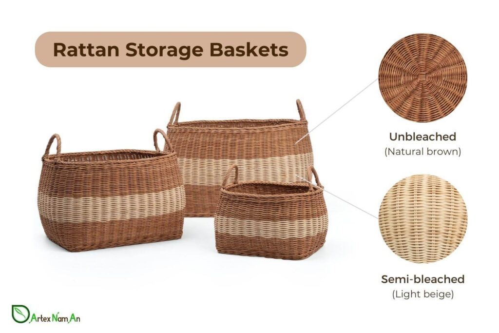 Colored woven baskets wholesale Vietnam