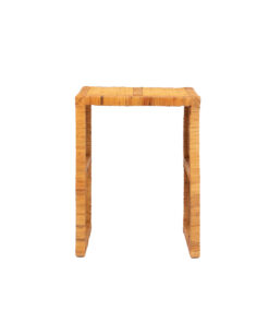 Nested Rattan End Tables