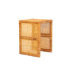 Nested Rattan End Tables