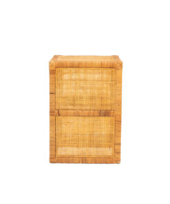 Nested Rattan End Tables
